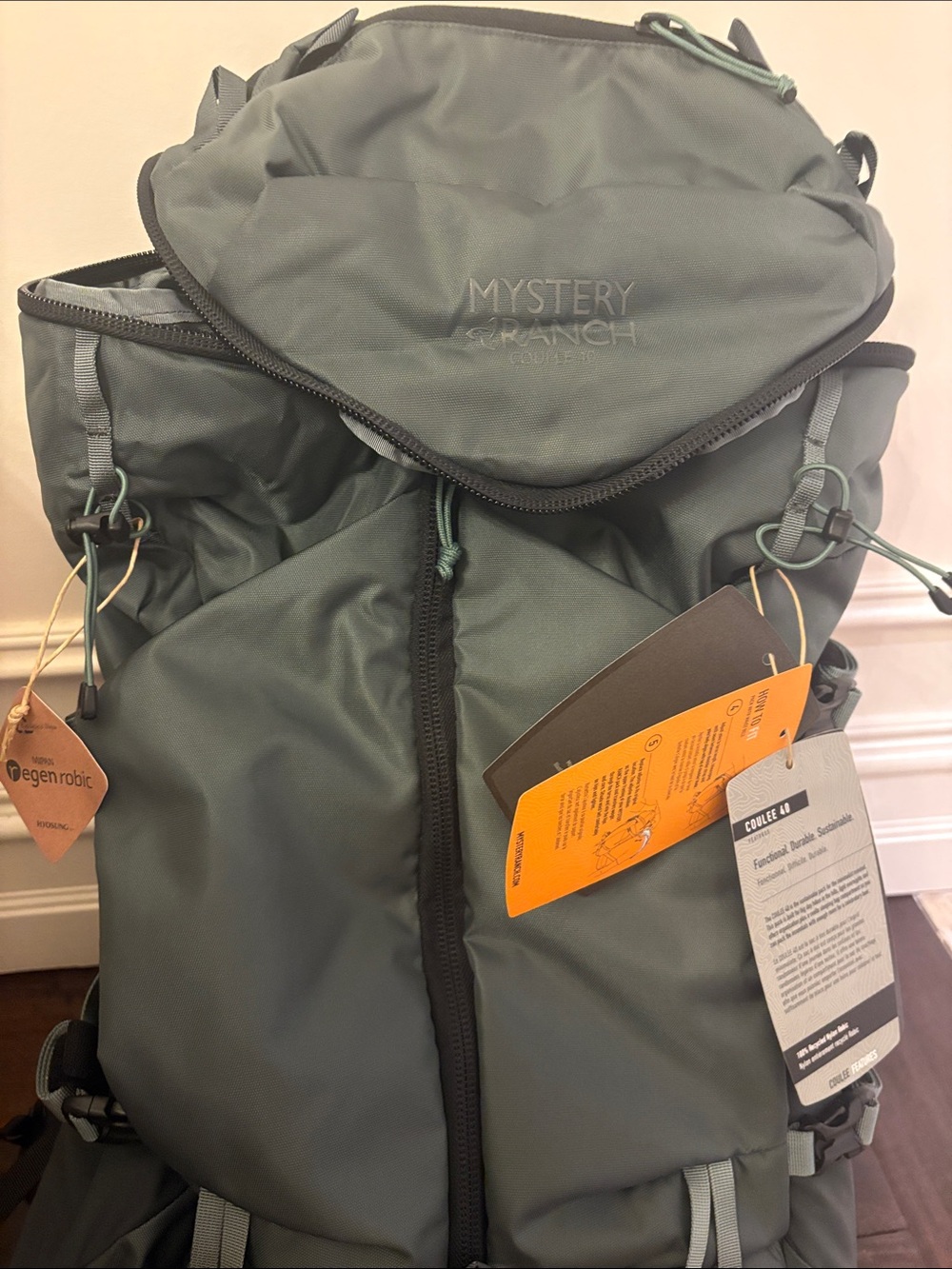 MYSTERY RANCH Olive Green Utility Backpack